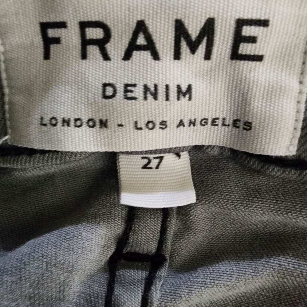 Frame  gray skinny jeans  size 27 - Picture 2 of 9